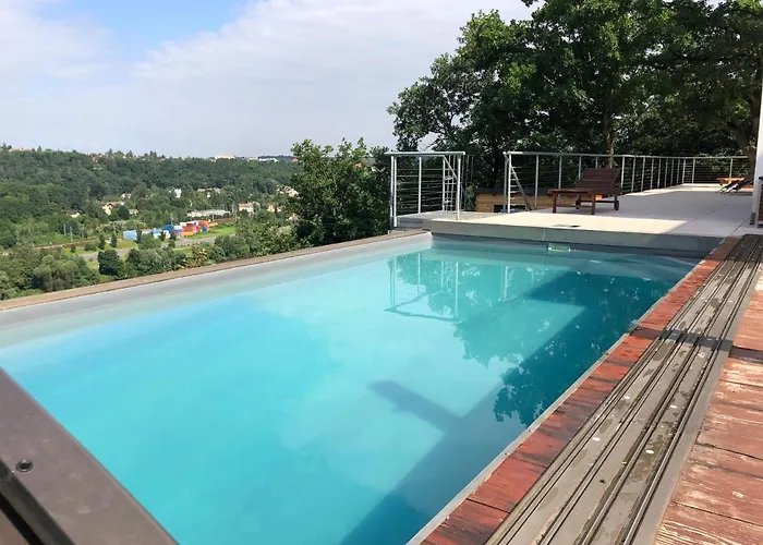 - F - Vyhlidka Nad Rekou Apartment Zdiby